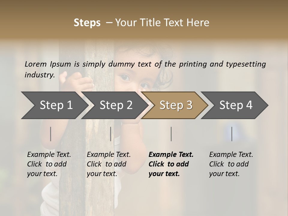 Face Girl Expression PowerPoint Template