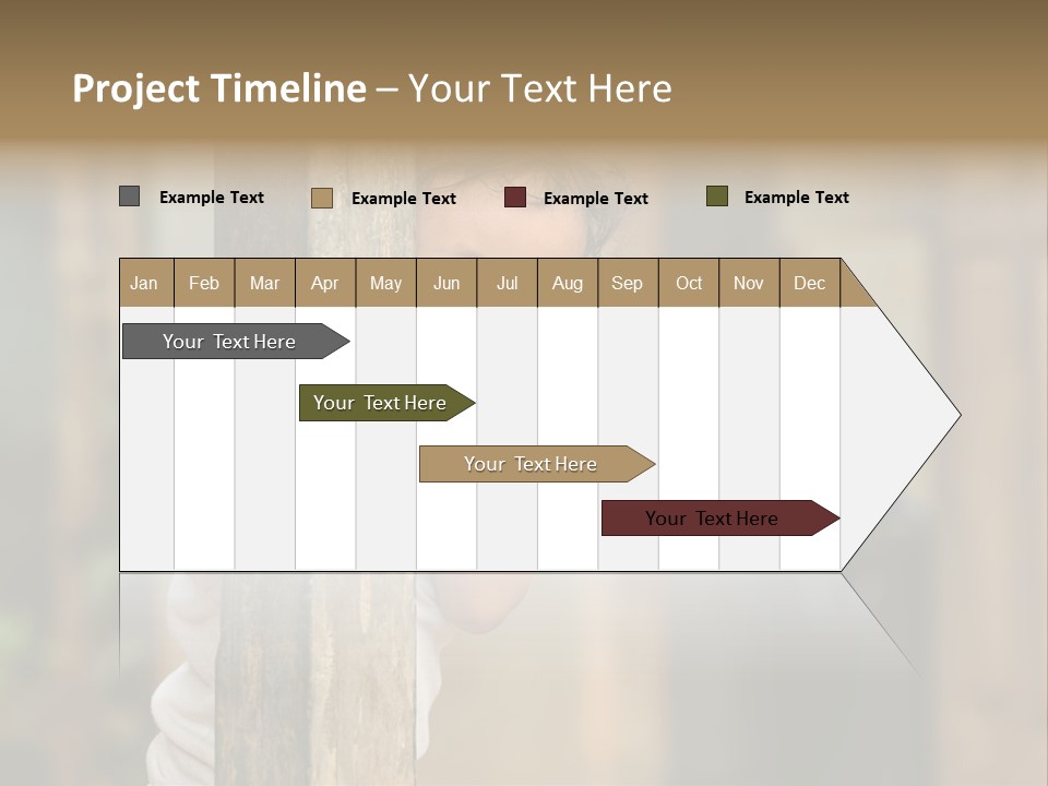 Face Girl Expression PowerPoint Template