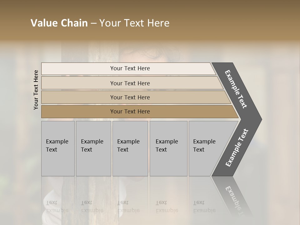 Face Girl Expression PowerPoint Template
