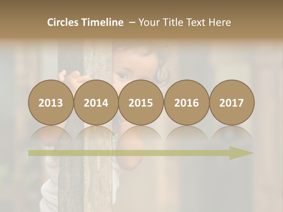 Face Girl Expression PowerPoint Template