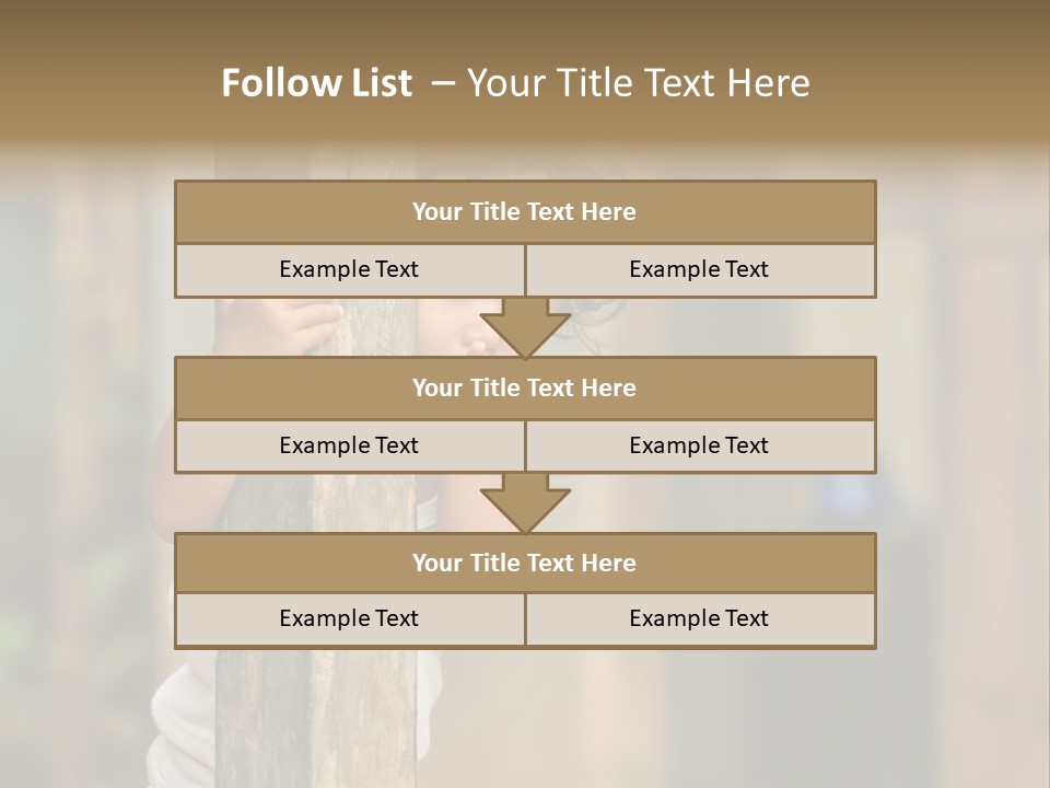 Face Girl Expression PowerPoint Template