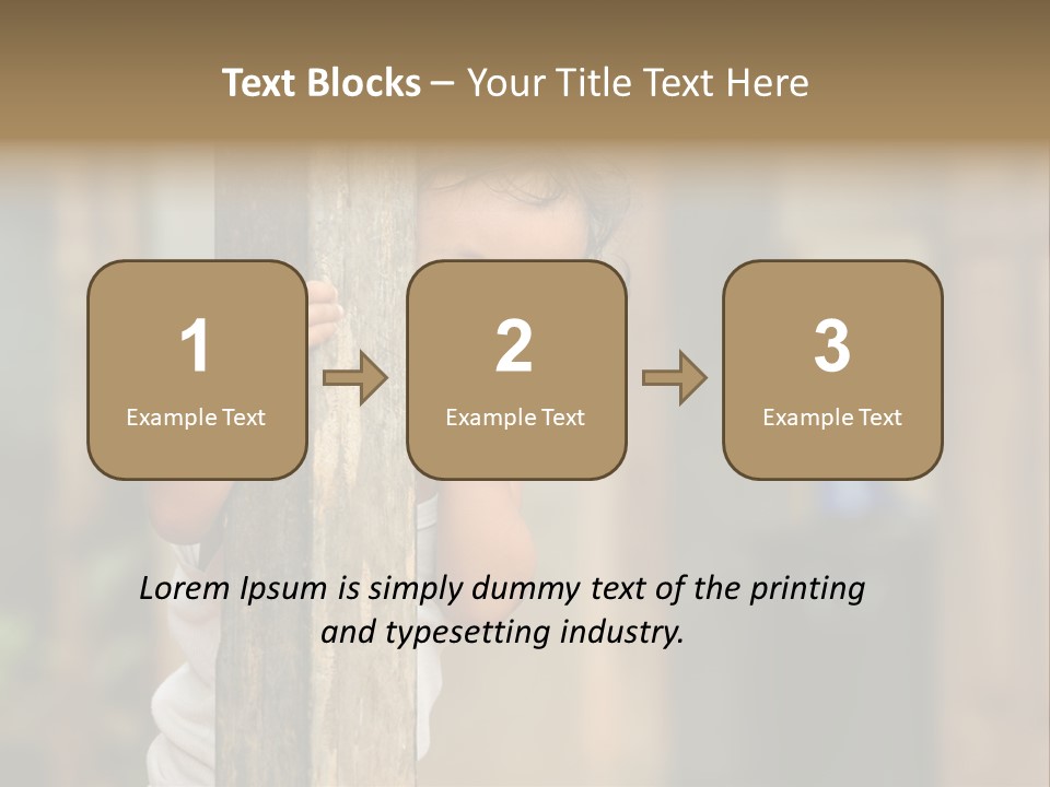 Face Girl Expression PowerPoint Template