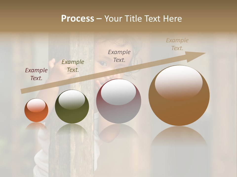 Face Girl Expression PowerPoint Template