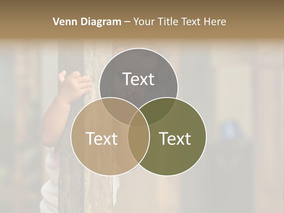 Face Girl Expression PowerPoint Template