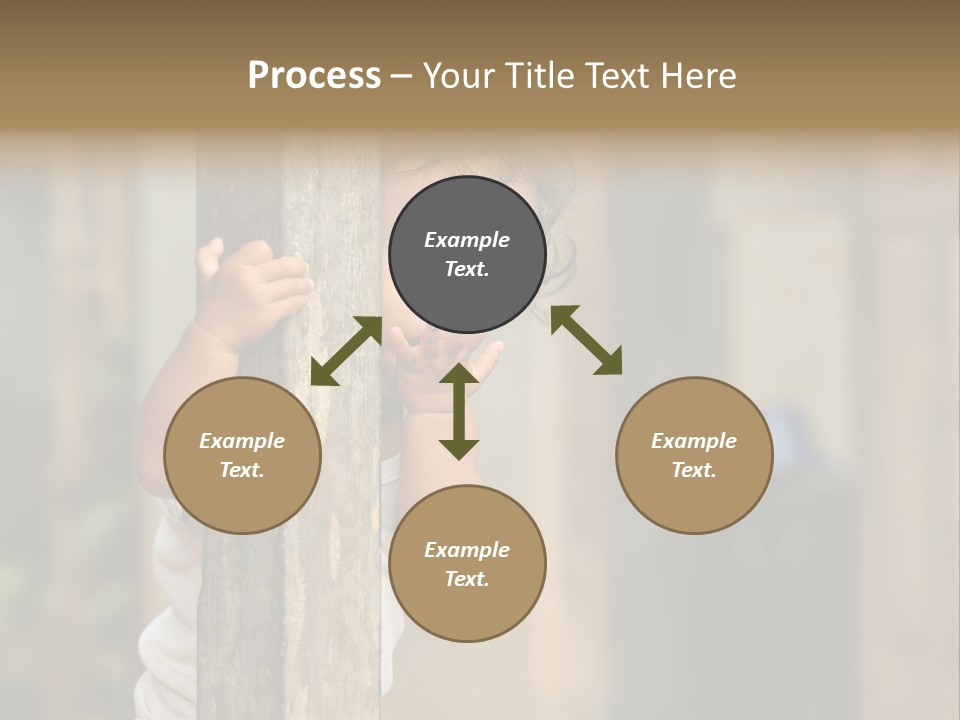 Face Girl Expression PowerPoint Template