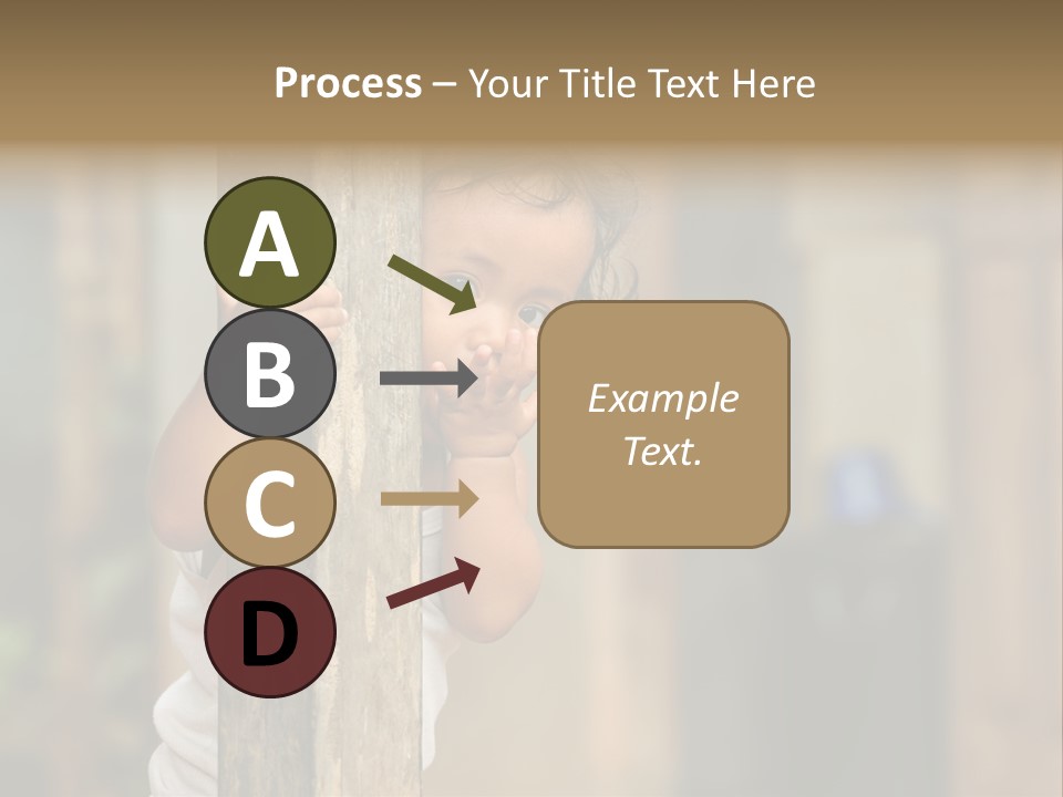 Face Girl Expression PowerPoint Template