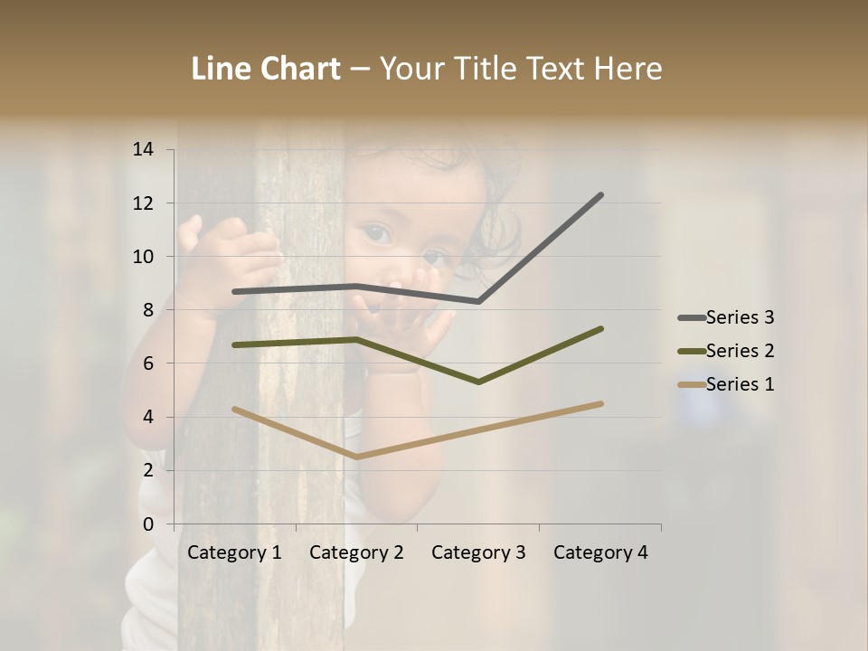 Face Girl Expression PowerPoint Template