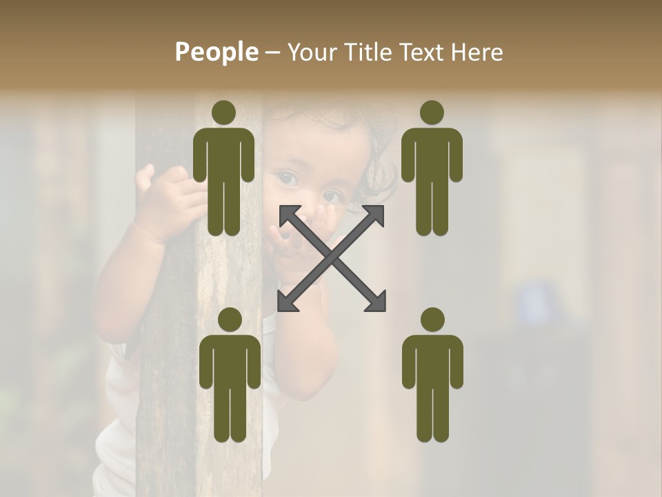 Face Girl Expression PowerPoint Template