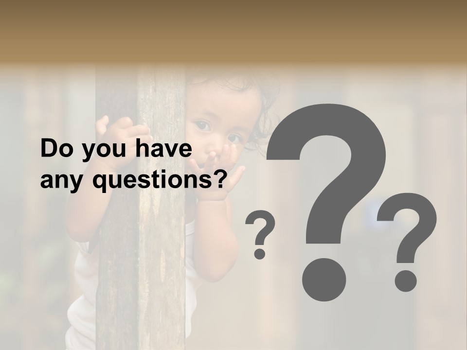 Face Girl Expression PowerPoint Template