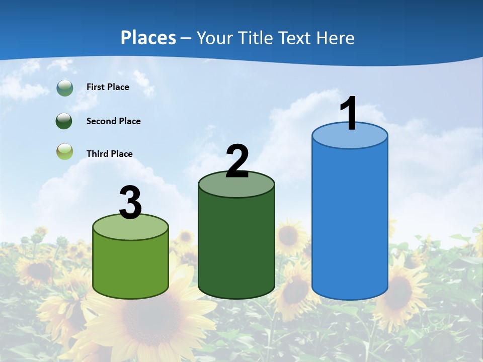 Flower Sunny Agriculture PowerPoint Template