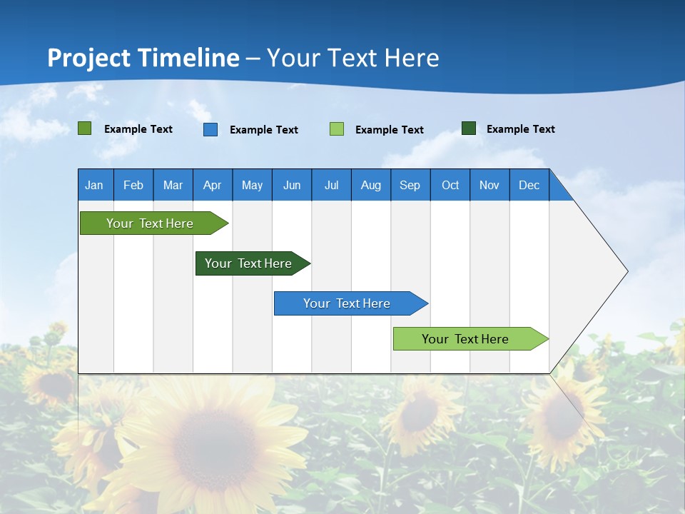 Flower Sunny Agriculture PowerPoint Template