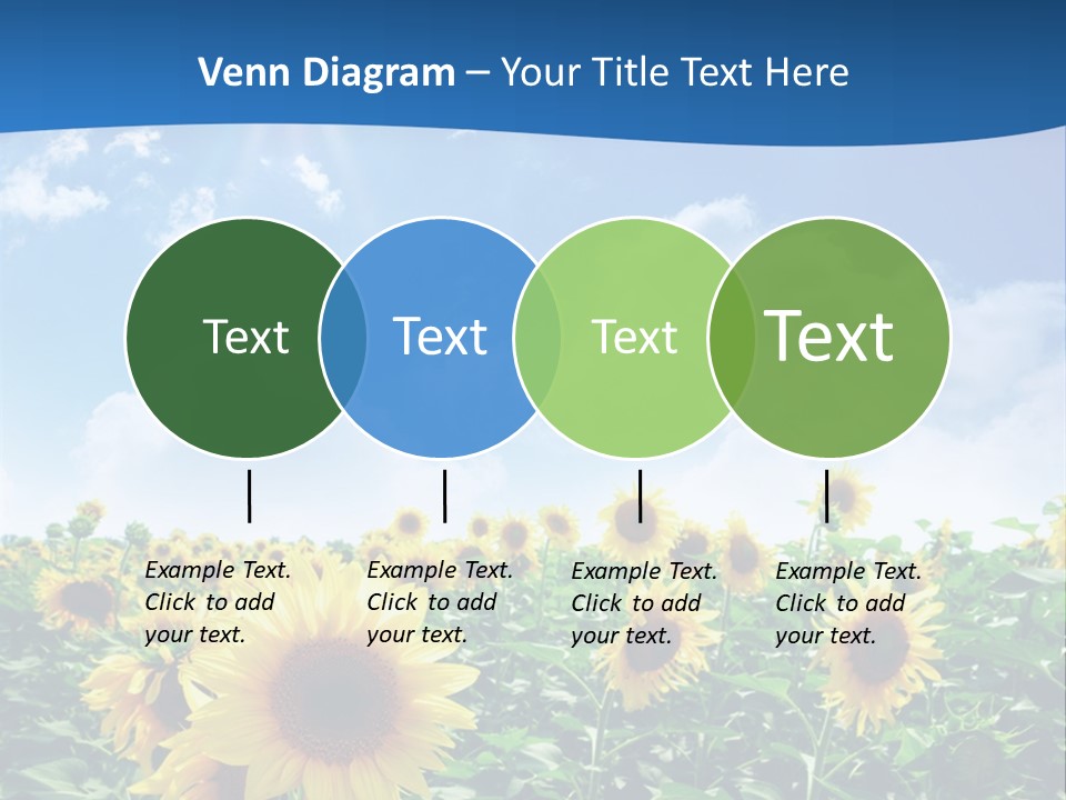 Flower Sunny Agriculture PowerPoint Template