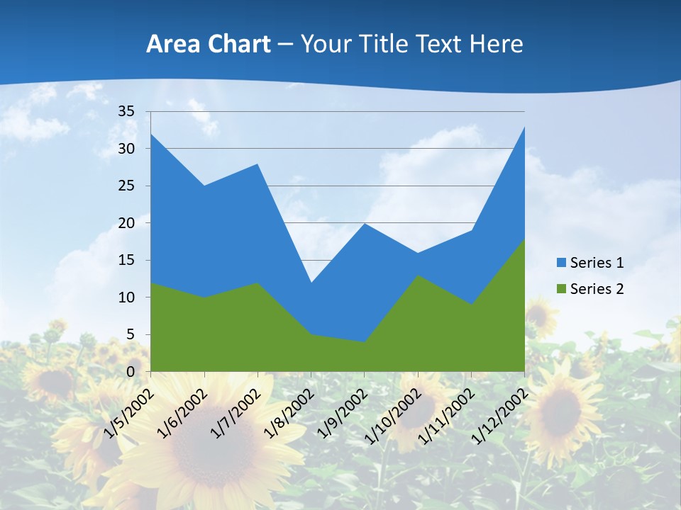Flower Sunny Agriculture PowerPoint Template
