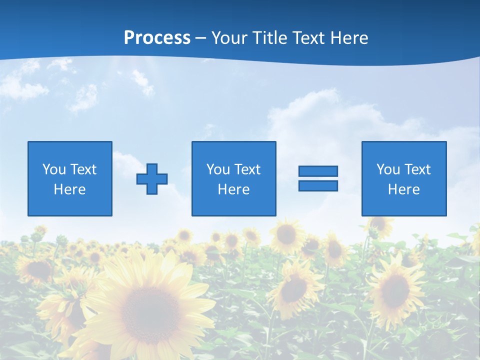 Flower Sunny Agriculture PowerPoint Template