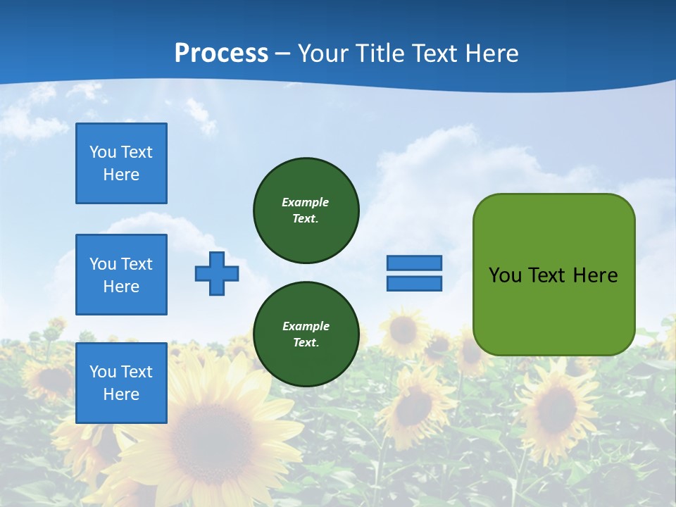 Flower Sunny Agriculture PowerPoint Template