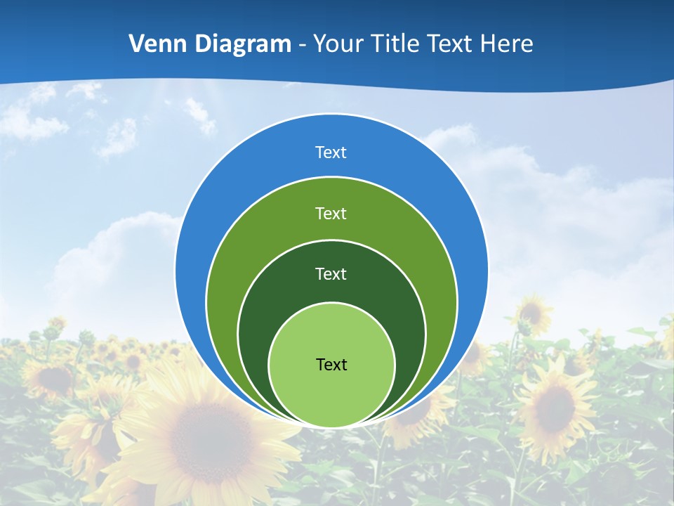 Flower Sunny Agriculture PowerPoint Template