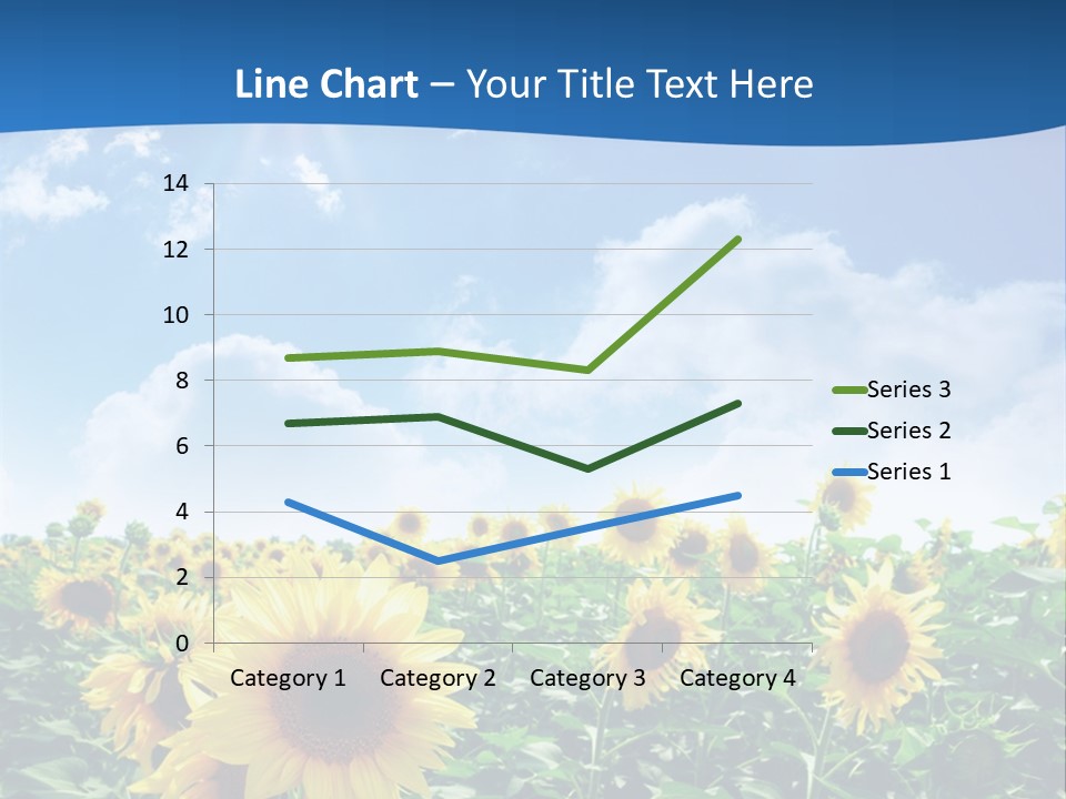 Flower Sunny Agriculture PowerPoint Template