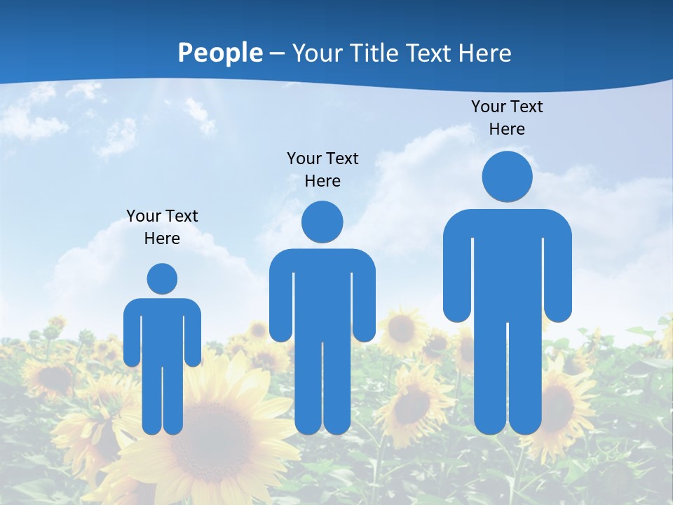 Flower Sunny Agriculture PowerPoint Template