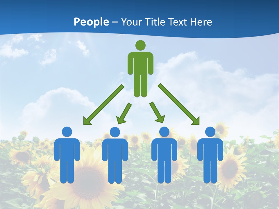 Flower Sunny Agriculture PowerPoint Template