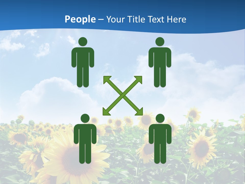 Flower Sunny Agriculture PowerPoint Template