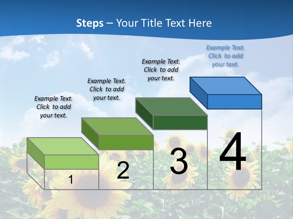 Flower Sunny Agriculture PowerPoint Template