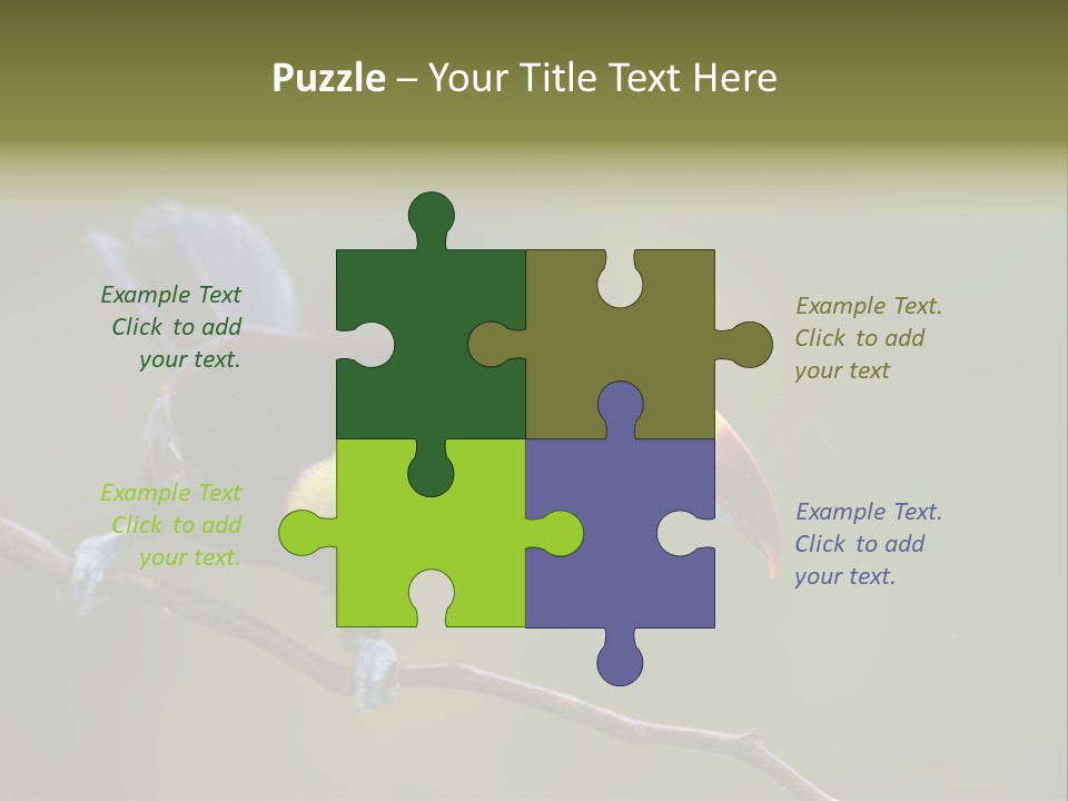 Outdoors Nicaragua Rainforest PowerPoint Template