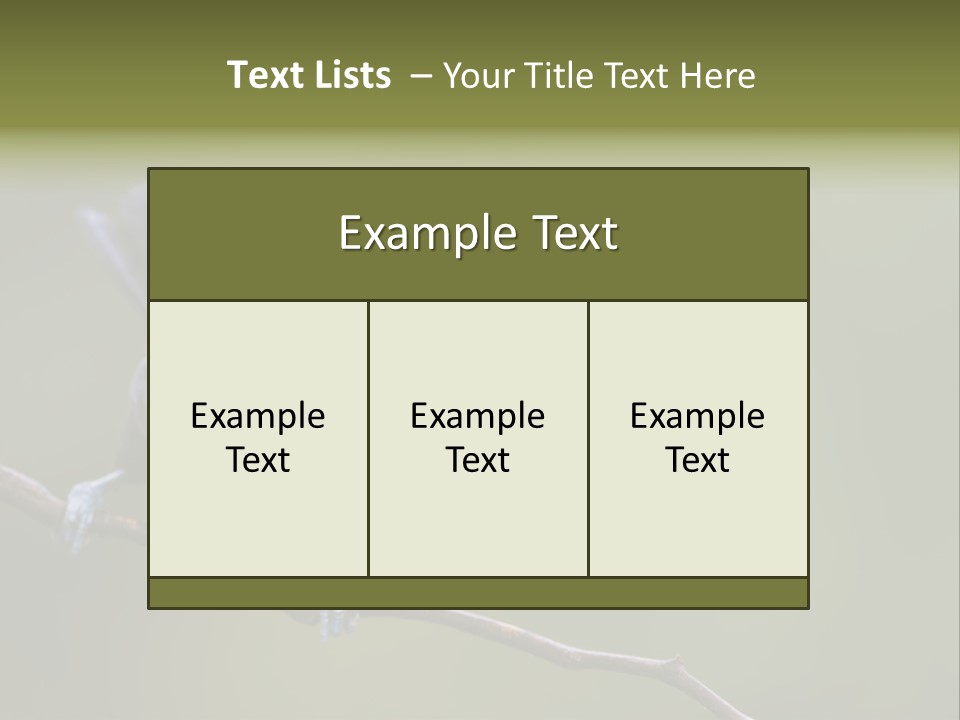 Outdoors Nicaragua Rainforest PowerPoint Template