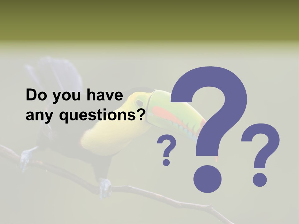 Outdoors Nicaragua Rainforest PowerPoint Template