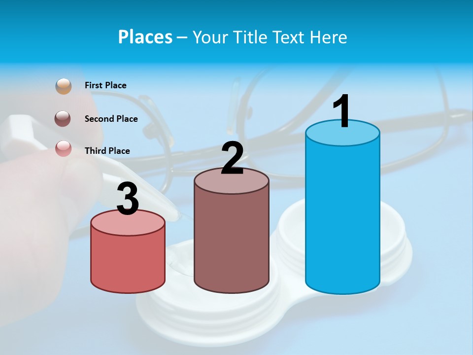 Transparent Sterile Plastic PowerPoint Template