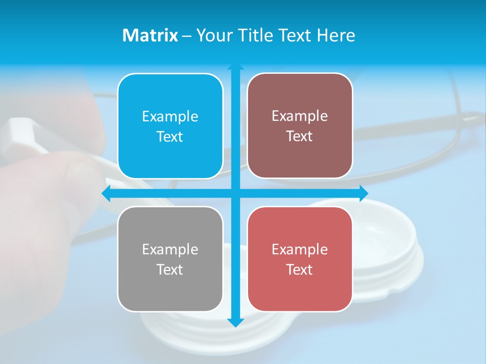 Transparent Sterile Plastic PowerPoint Template