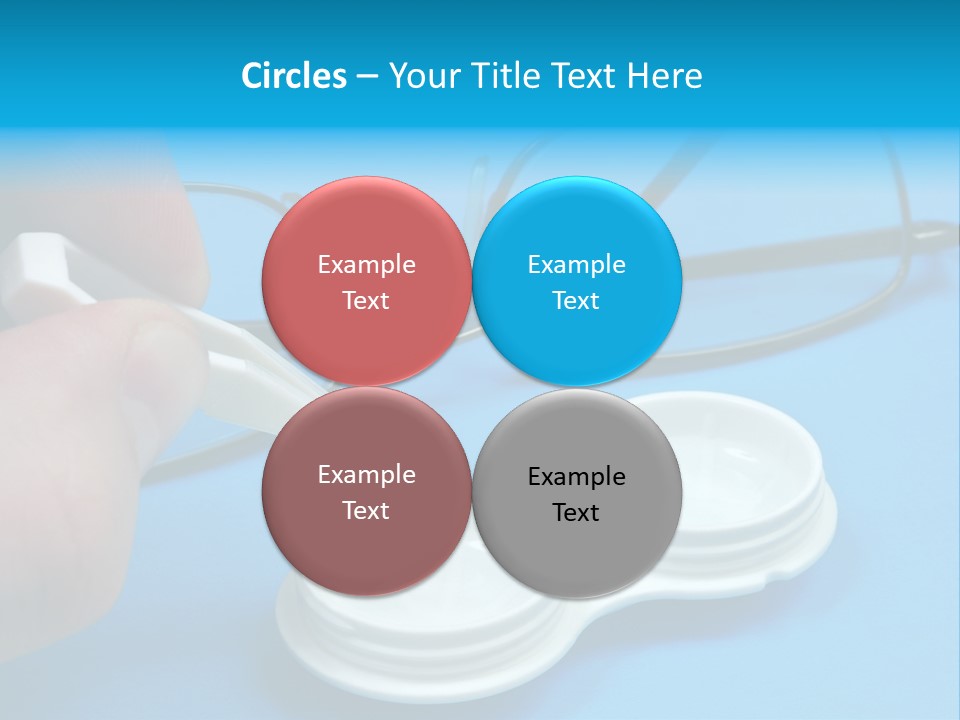 Transparent Sterile Plastic PowerPoint Template
