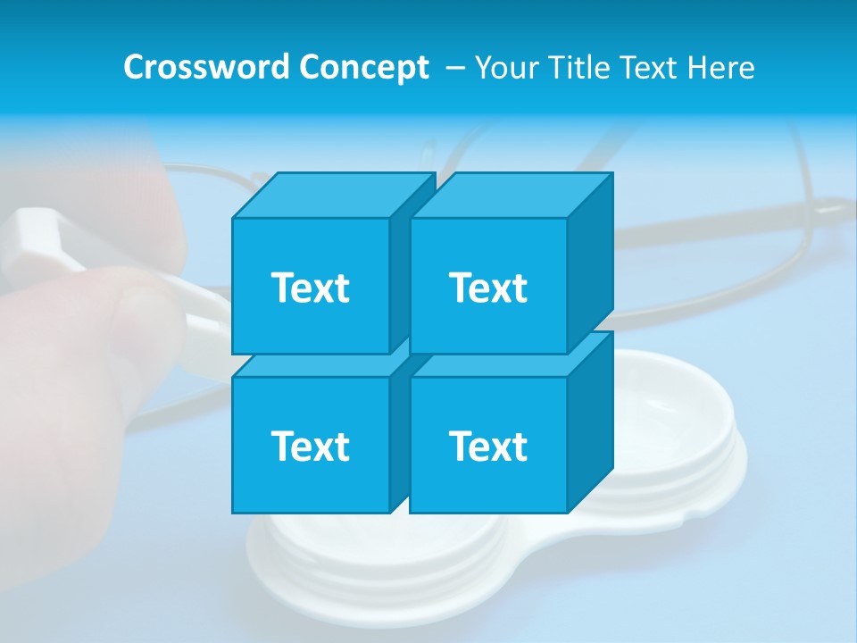 Transparent Sterile Plastic PowerPoint Template