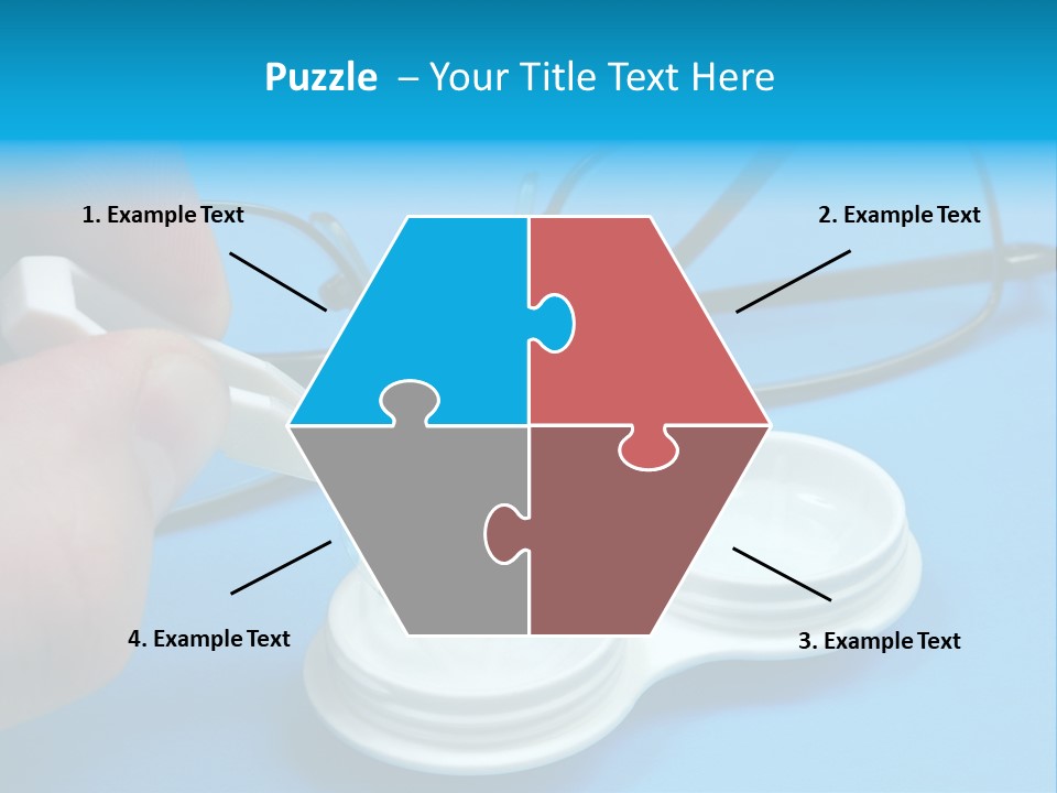 Transparent Sterile Plastic PowerPoint Template