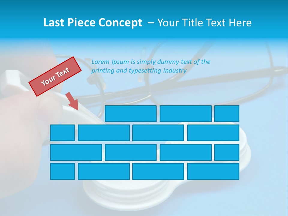 Transparent Sterile Plastic PowerPoint Template
