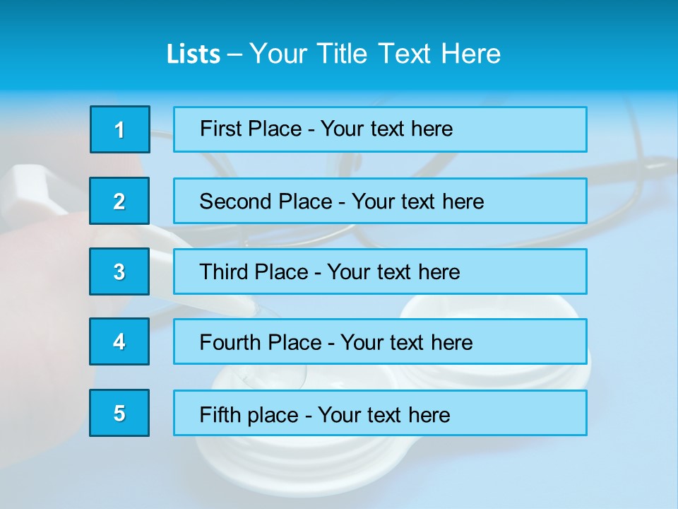 Transparent Sterile Plastic PowerPoint Template