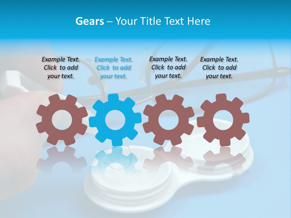 Transparent Sterile Plastic PowerPoint Template