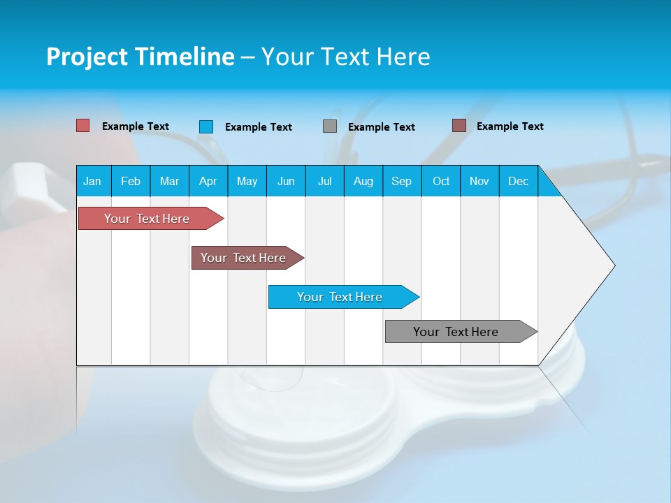 Transparent Sterile Plastic PowerPoint Template