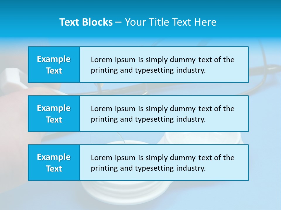 Transparent Sterile Plastic PowerPoint Template