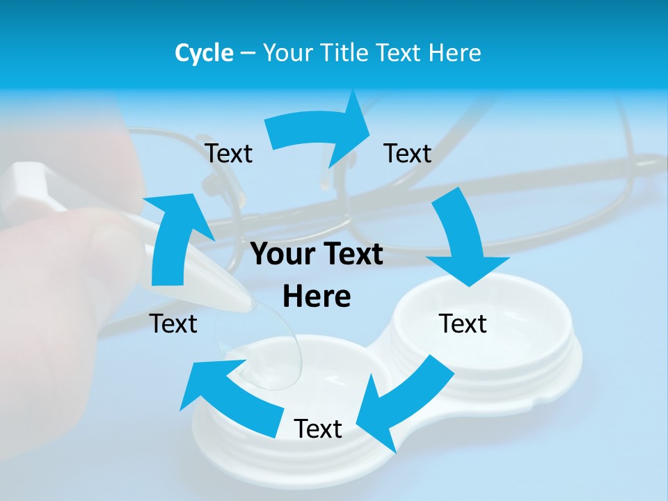 Transparent Sterile Plastic PowerPoint Template