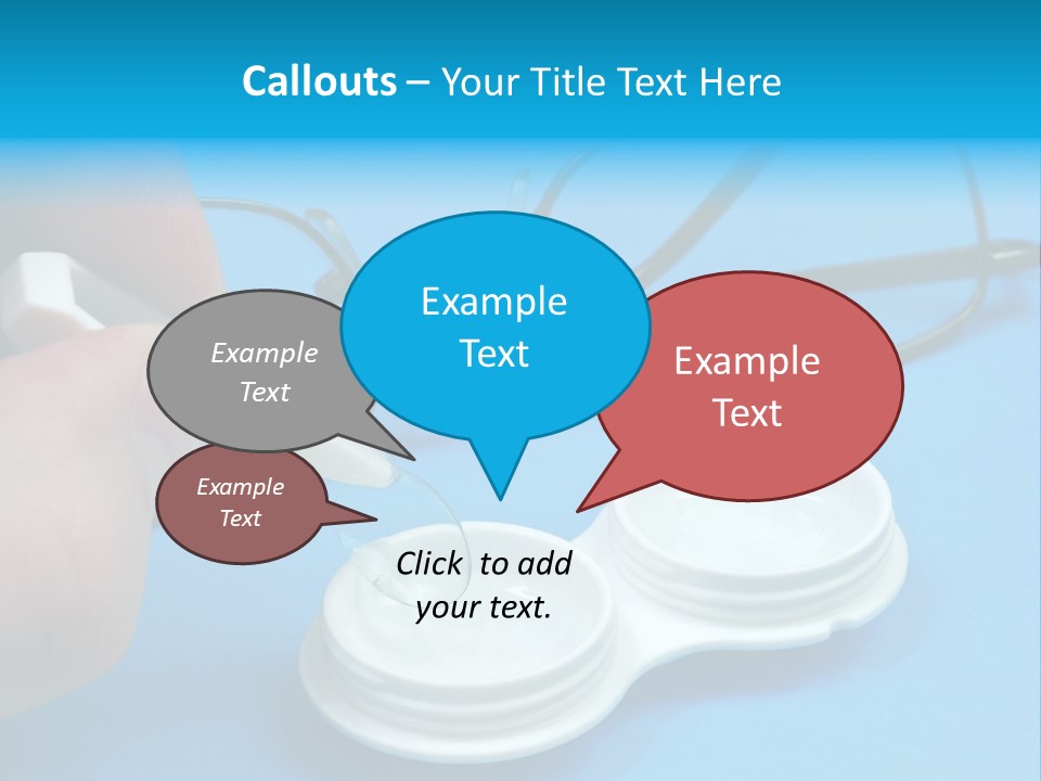Transparent Sterile Plastic PowerPoint Template