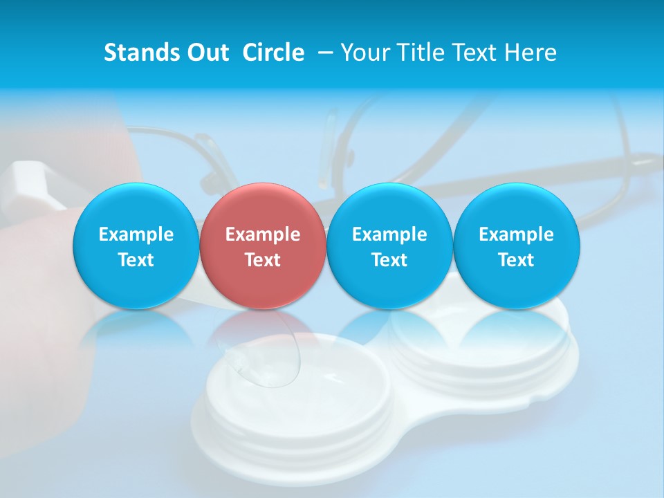 Transparent Sterile Plastic PowerPoint Template
