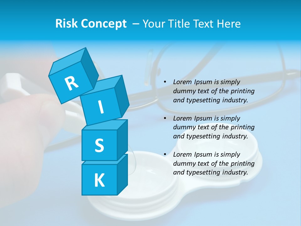 Transparent Sterile Plastic PowerPoint Template