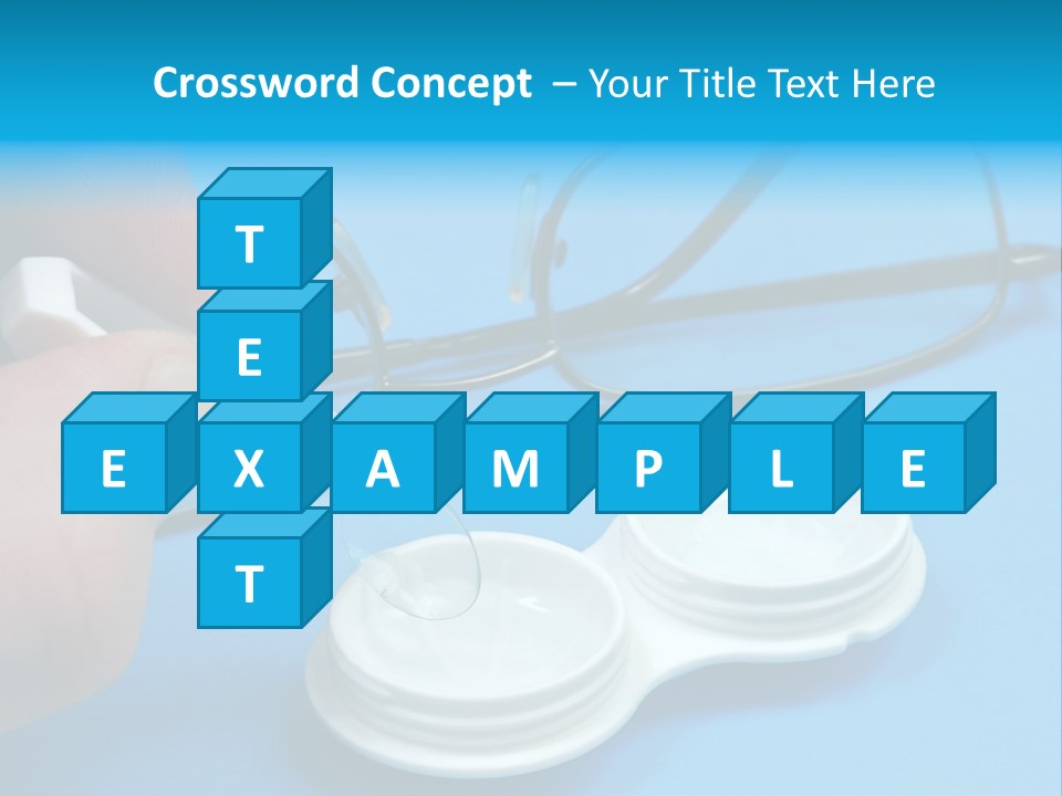Transparent Sterile Plastic PowerPoint Template