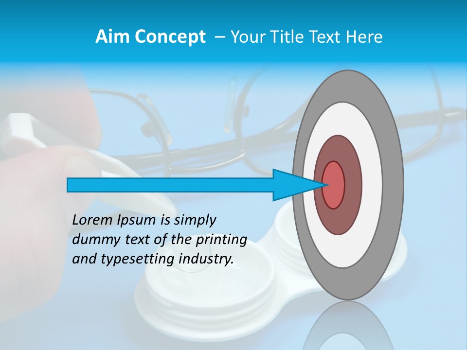 Transparent Sterile Plastic PowerPoint Template