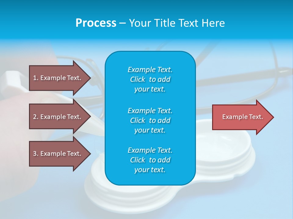 Transparent Sterile Plastic PowerPoint Template