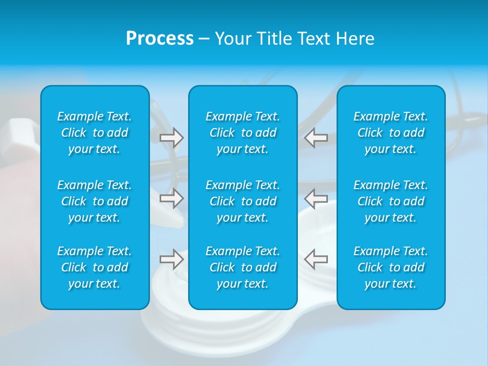 Transparent Sterile Plastic PowerPoint Template