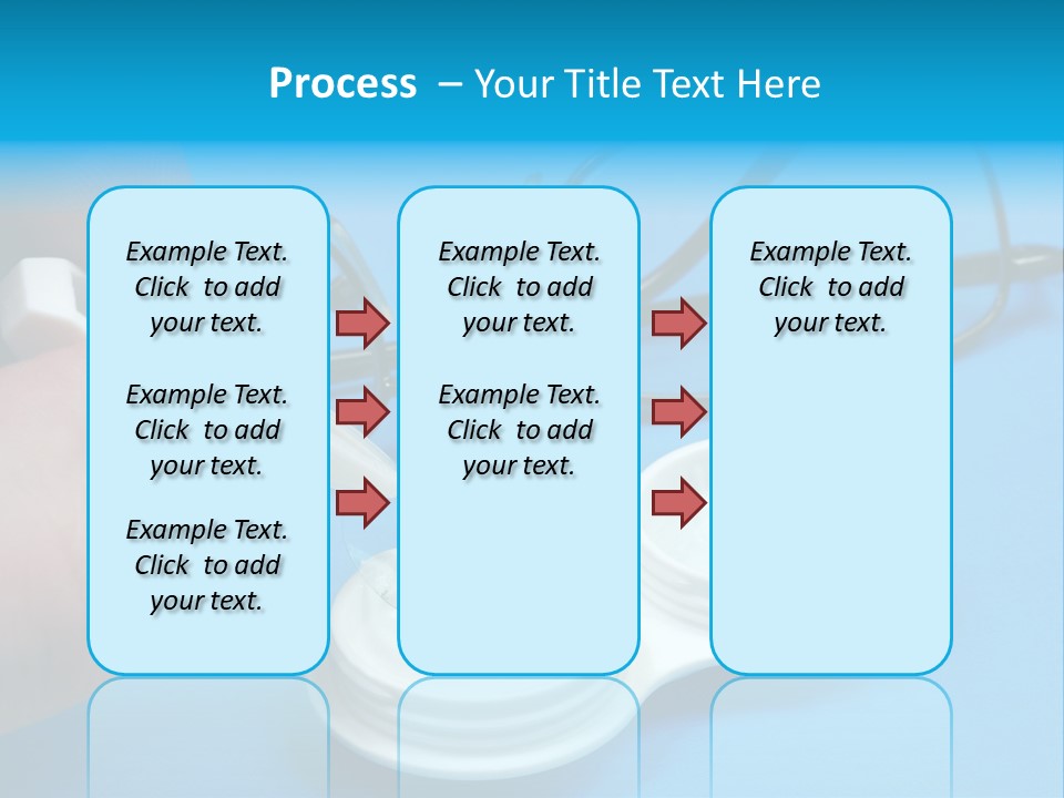 Transparent Sterile Plastic PowerPoint Template