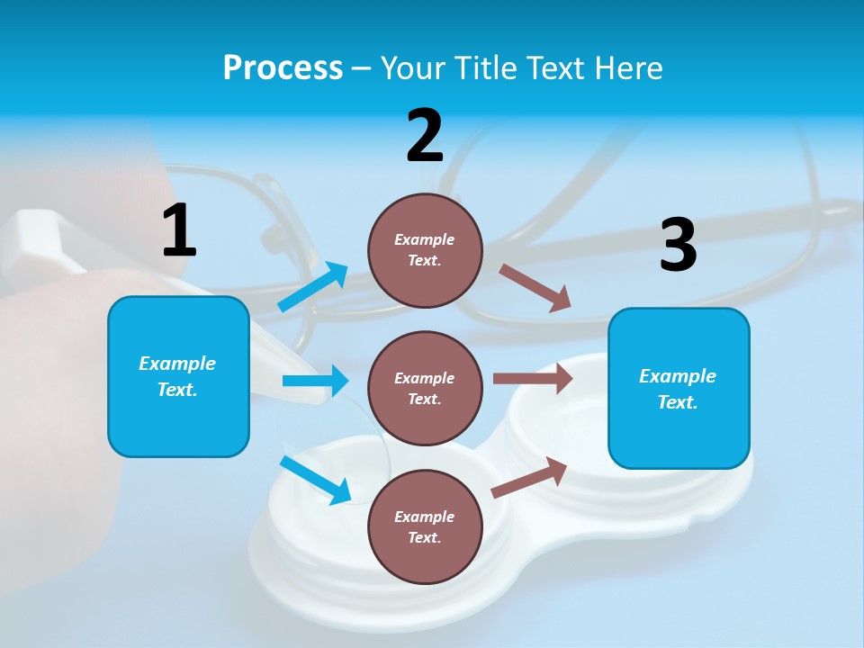 Transparent Sterile Plastic PowerPoint Template