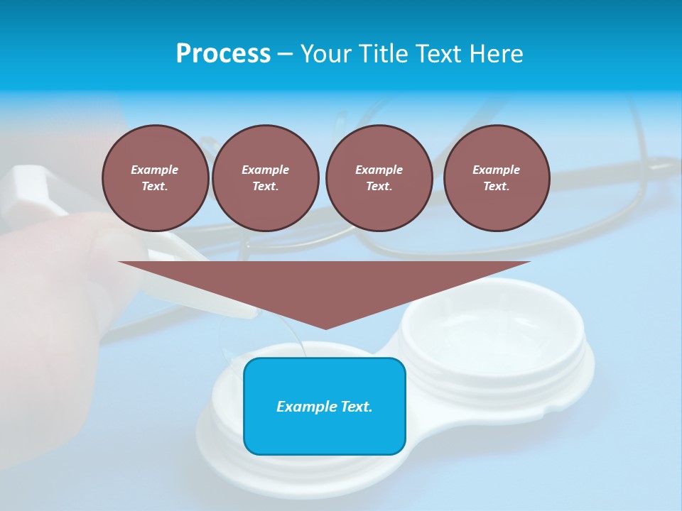 Transparent Sterile Plastic PowerPoint Template