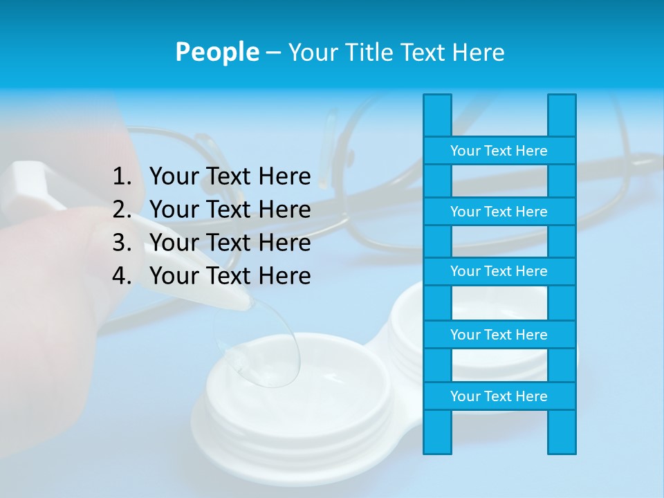 Transparent Sterile Plastic PowerPoint Template